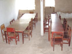 Prov. Unterrichtsraum für Landvertriebene Kinder